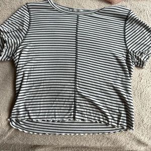 Striped fitted shirt M